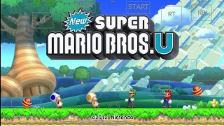 Cemu 1.15.12b emulator on android - new super Mario bros U - Samsung S10+