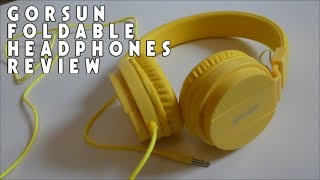DAY 4 of 7 - GorSun Foldable On Ear Headphones Review