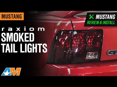 1999-2004 Mustang Raxiom Smoked Tail Lights Review & Install