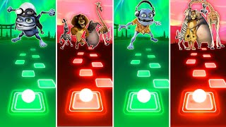 Crazy Frog - Axel F vs Madagascar - I Like To Move It (PedroDJDaddy) | Tiles Hop EDM Rush