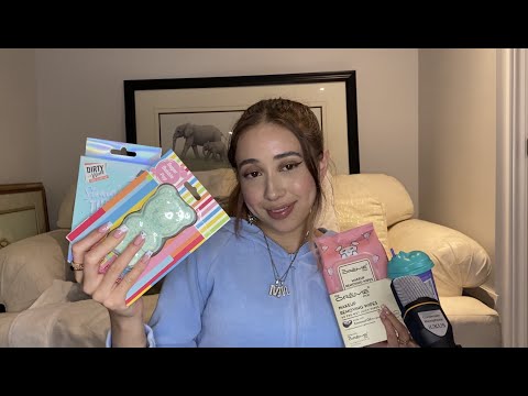 ASMR Winners haul 🛍~ (tapping and crinkly sounds)