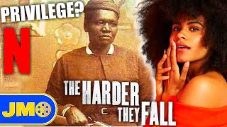 Zazie Beetz Explains Why She Felt It Was OK To Take The Harder They Fall’ Role Despite Backlash! video