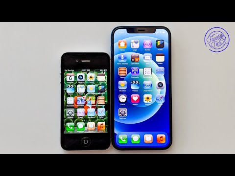 iPhone 12 vs iPhone 4s 🐼