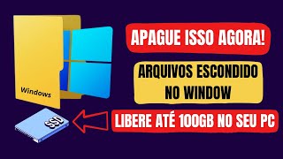PC LENTO? 10 Pastas Secretas do Windows Que Você DEVE Deletar (Funciona 100%)