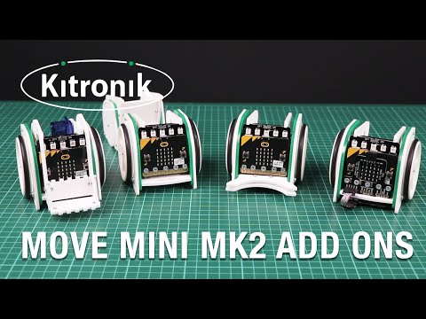 Kitronik Robotics Board - valdiklis 4 varikliams ir 8 servo - 3-10.8V - Raspberry Pi Pico - Kitronik 5329 video