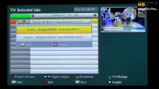 Kathrein UFS 80 MENÜ İNCELEME "HepsiDijital.Com"