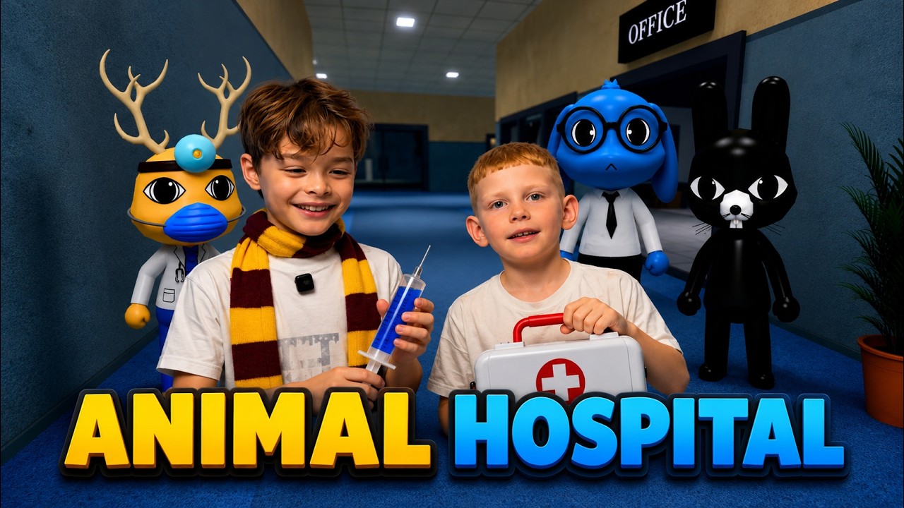 Exploring Roblox Animal Hospital Together
