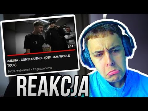 RUSINA - CONSEQUENCE (DEF JAM WORLD TOUR) (REAKCJA!!!)