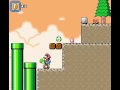 SMW Custom Level Something Yoshi Mountains