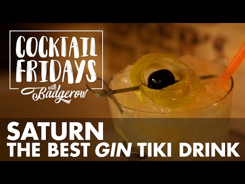 Saturn: The Ultimate Gin Tiki Drink | Cocktail Fridays