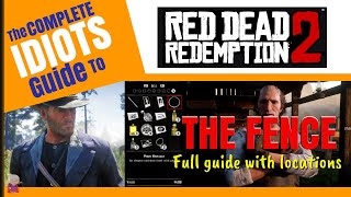 Sell & craft items at THE FENCE - Full guide and locations - Idiots Guide to RDR2