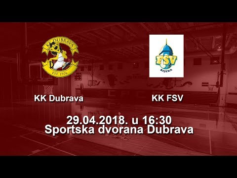 KK Dubrava - KK  FSV Rijeka