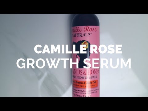 Fine Hair| Camille Rose Cocoa Nibs & Honey Growth Serum