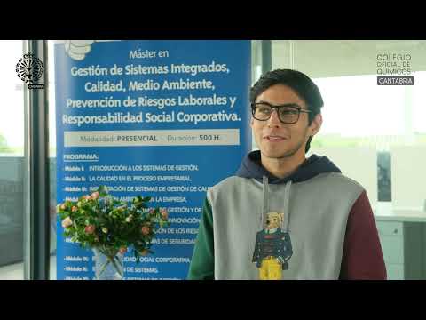 Alumno de Máster en Gestión de Sistemas Integrados (Calidad, PRL, Medio Ambiente, RCC) en Colegio Oficial de Químicos de Cantabria, Valladolid y Palencia