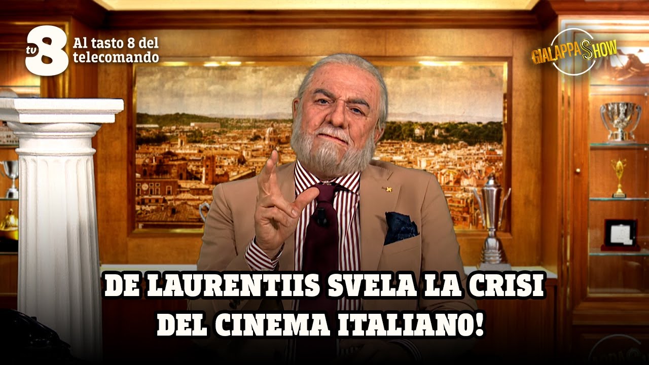 GialappaShow - Aurelio De Laurentiis ci spiega perché il cinema italiano è in crisi
