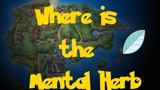 Where Is: The Mental Herb (Pokemon Emerald)