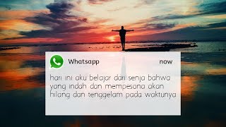 Download lagu Kata-Kata Quotes Caption Penyambut Senja Kekinian . Cocok untuk status WA #6 mp3
