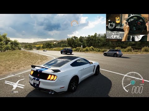 Shelby Mustang GT350R - Forza Horizon 3 (Logitech g29) gameplay