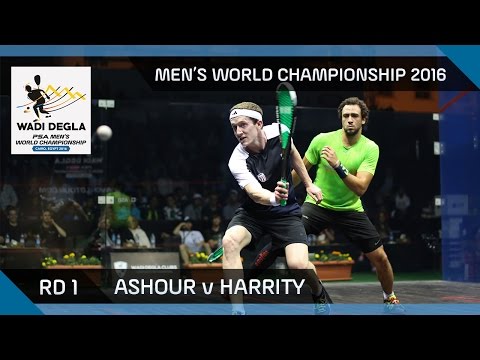 Squash: Ashour v Harrity - Men's World Championship 2016 Rd 1 Highlights