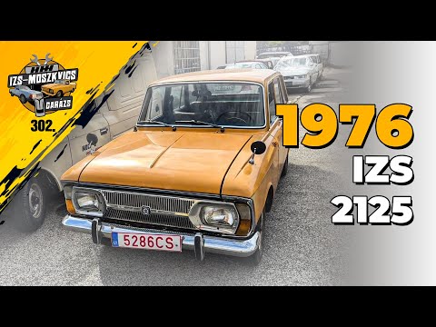 Garázs videó 302. - filmforgatás és IZS 2125.