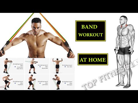 🔴 7 Resistance band exercises for a total body workout