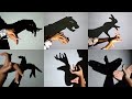 Hand shadow Performance III Make Animals By Hand shadow - Shadowgraphy - shadoes