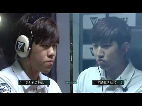 Starcraft 2  StarLeague  S3  ByuL Zerg vs herO Protoss  set5  GrandFinals  Gameplay
