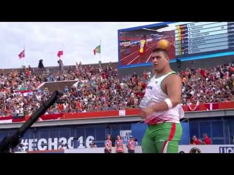Shot Put Men - Amsterdam 2016