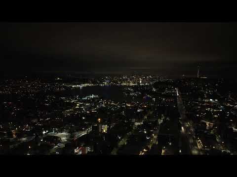 4k Seattle Nighttime Skyline 15m