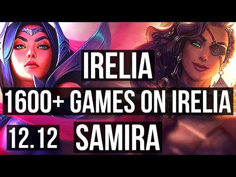 IRELIA & Yuumi vs SAMIRA & Ashe (ADC) | 3.4M mastery, Quadra, 1600+ games | NA Diamond | 12.12
