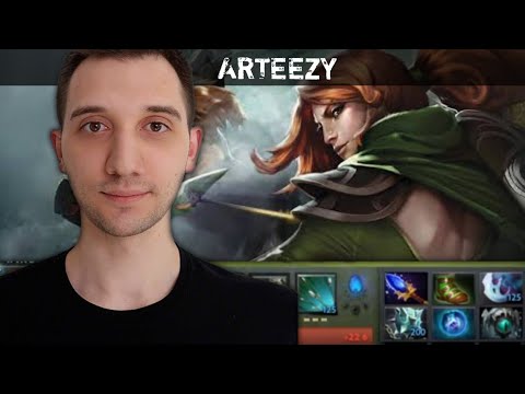Unstoppable Archer ARTEEZY Windranger - Dota 2 Highlights [Watch & Learn]