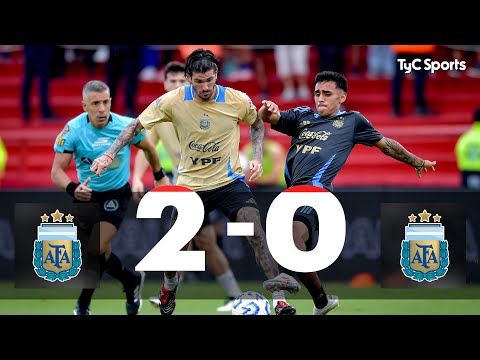 Argentina 2 - 0 Argentina SUB20 🇦🇷 Amistoso a beneficio por Bahía Blanca