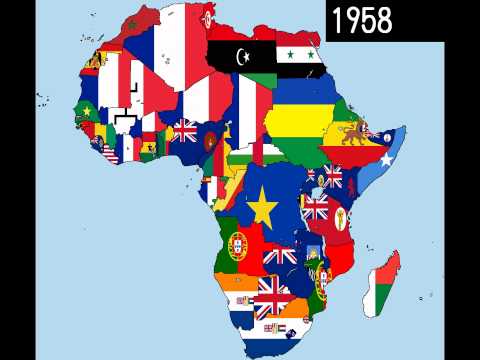 Africa: Timeline of National Flags - Part 1