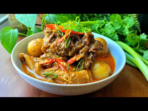 Slow Braised Beef In Coconut Curry | How To | Recipe