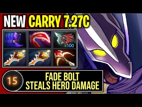 NEW CARRY..!! Physical Damage Build Rubick Fade Bolt Steals Hero Damage by Goodwin 7.27c | Dota 2
