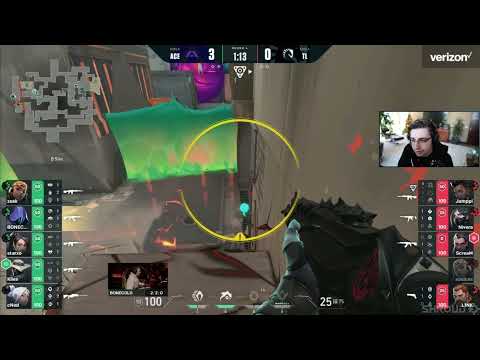 shroud reacts to ScreaM ace (Liquid vs Acend)