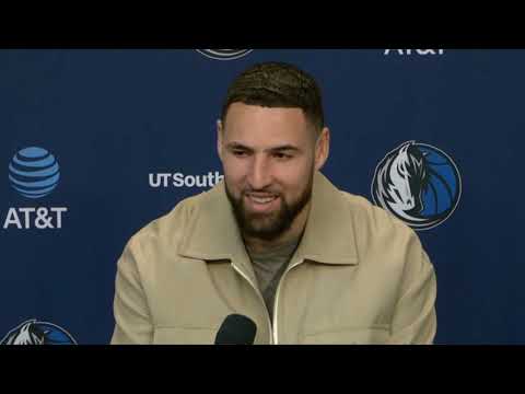 Klay Thompson PostGame Interview | Brooklyn Nets vs Dallas Mavericks