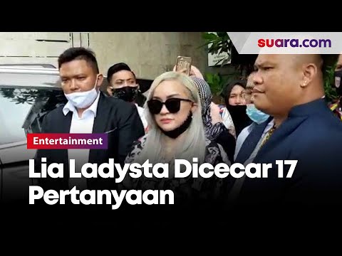 Dicecar Belasan Pertanyaan, Lia Ladysta Belum Ditahan