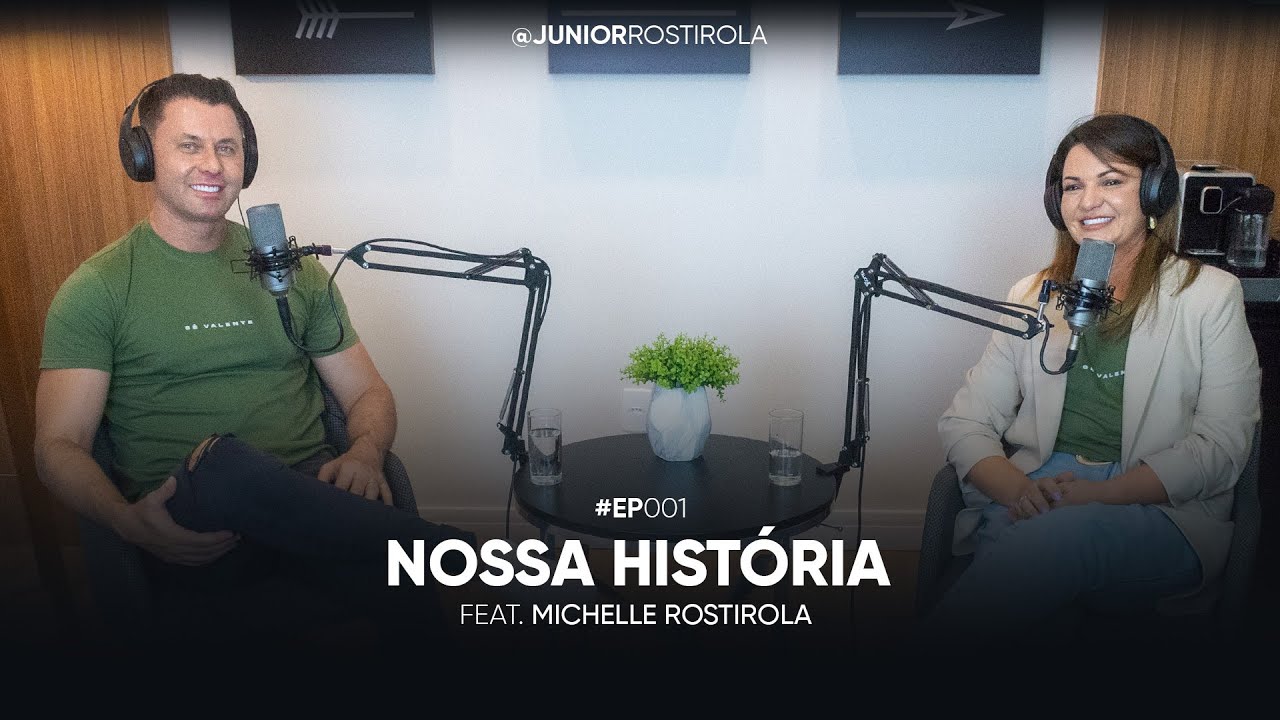 Café com Junior & Michelle Rostirola | Nossa História - EP 001