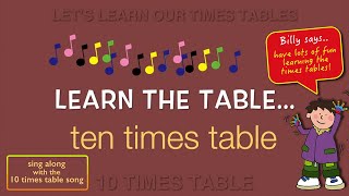 Kidzone - Learn The Table - Ten Times Table