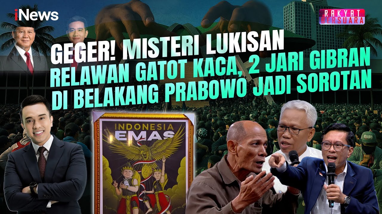 Lukisan Prabowo-Gibran Bikin Geger, Misteri Pengkhianatan hingga Indonesia Emas | Rakyat Bersuara