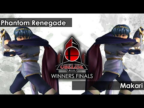 Melee:  Phantom Renegade (Marth) V HTC | Makari (Marth) - Obelisk 41 Tournament SSBM