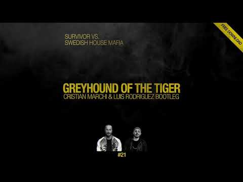 SURVIVOR vs SWEDISH HOUSE MAFIA - Greyhound Of The Tiger (Cristian Marchi & Luis Rodriguez Booty)
