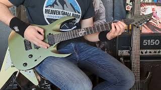 Chimaira - Army Of Me - Guitar Cover with solo