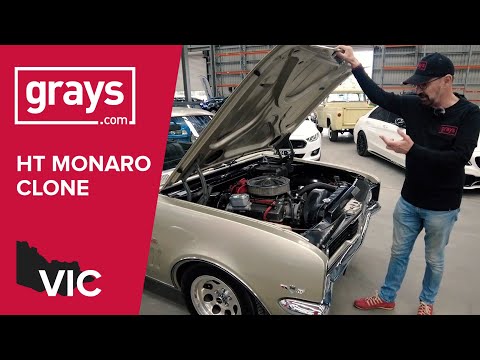 This HT Monaro Clone is a classic car with some modern touches - VIC