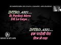 Ek Pardesi Mera Dil Le Gaya Karaoke With Scrolling Lyrics Eng हिंदी