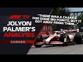 Hamilton And K-Mag's Opening Lap Tangle | Jolyon Palmer's F1 TV Analysis | 2022 Canadian Grand Prix