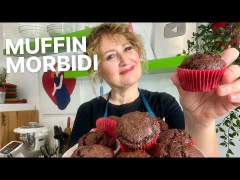MUFFIN morbidi in 5 minuti, al cioccolato! 🍫