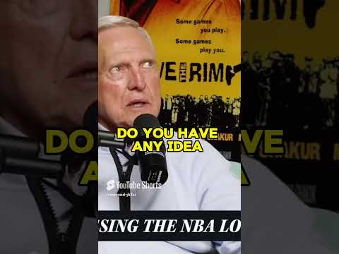 JERRY WEST TALKIS ABOUT CHANGING THE LOGO TO LEBRON