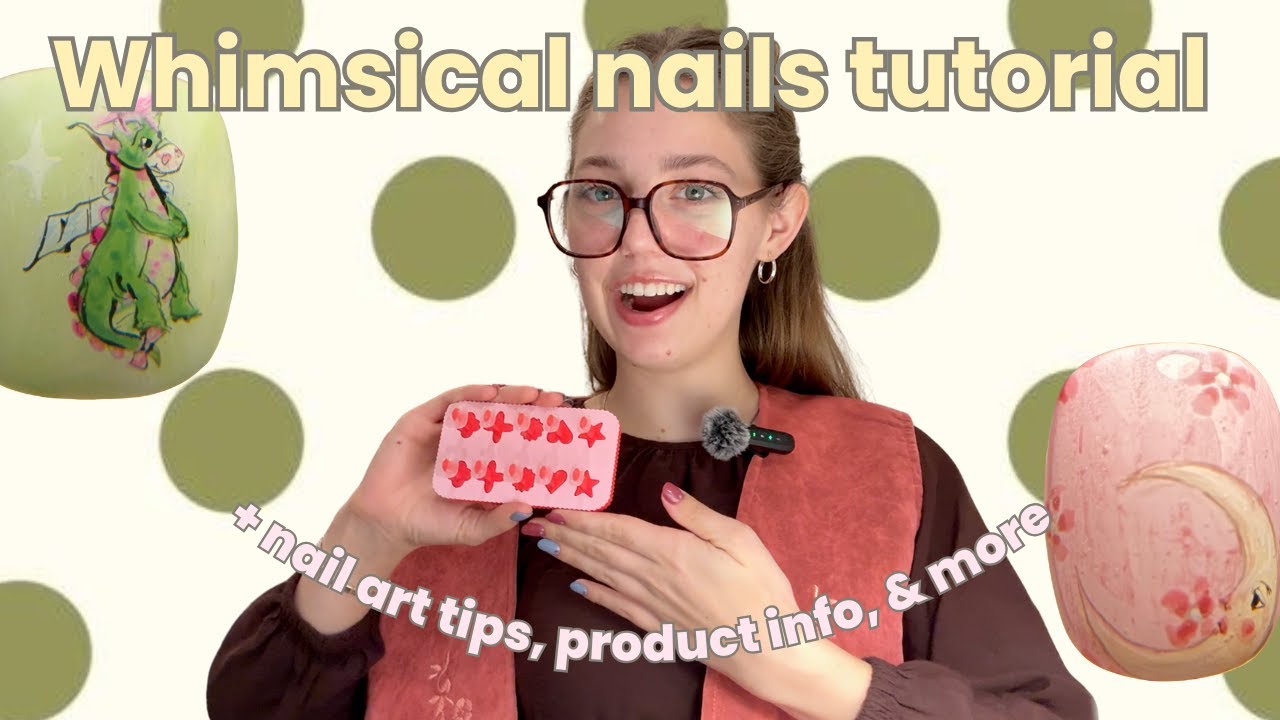 Making Whimsical Nails✨ | Nail Art Tutorial